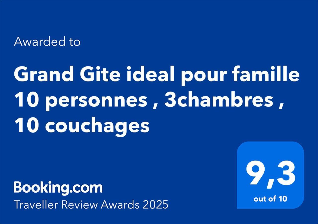 Grand Gite Ideal Pour Famille 10 Personnes Criquiers エクステリア 写真